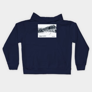 Daly City California Kids Hoodie